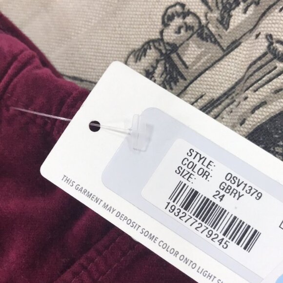 AG The Farrah High Waist Velvet Jeans - Picture 7 of 9